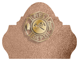 DARAY L 418 SH BZ Fire Department Shimmer Bronze Background